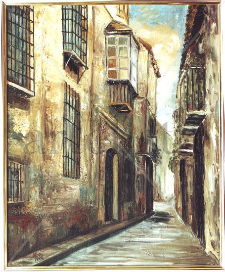 granada 21 Oil Canvas Landscaping