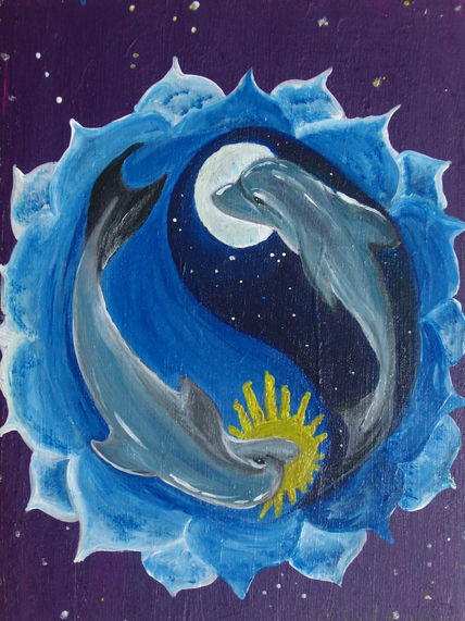 Mandala delfines