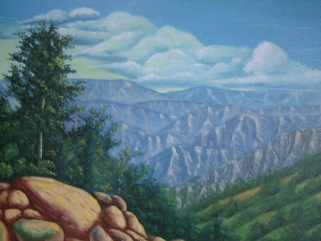 CAÑON DEL CHICAMOCHA Oil Canvas Landscaping