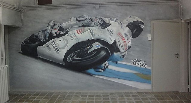 Graffiti Jorge Lorenzo 