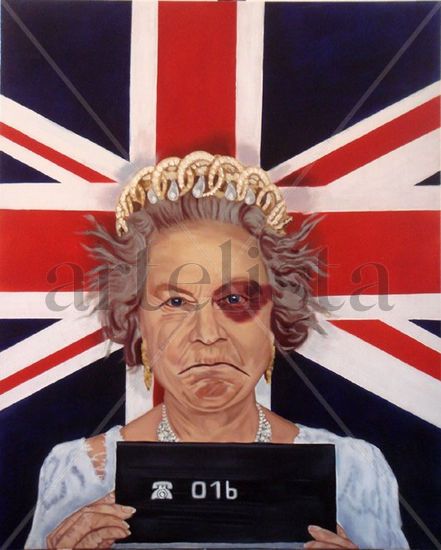 Si Gibraltar fuera Español.... / if Gibraltar was Spanish.... Oil Canvas Portrait