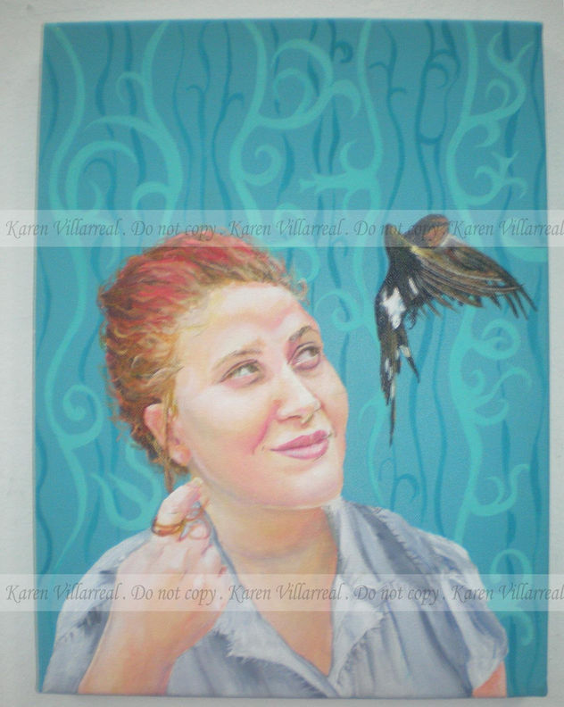 Anita and her Swallow