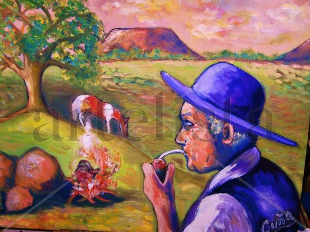 mateando Oil Canvas Landscaping