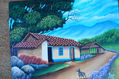 LA CASONA DE SANTA ROSA.COSTA RICA , PINTURA DE PICO