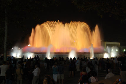 Fuente de colores