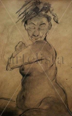 Apunte de mujer Charcoal