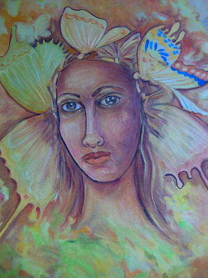 Serie mariposas Oil Canvas