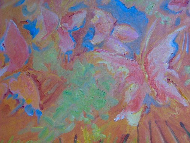 Serie mariposas Oil Canvas