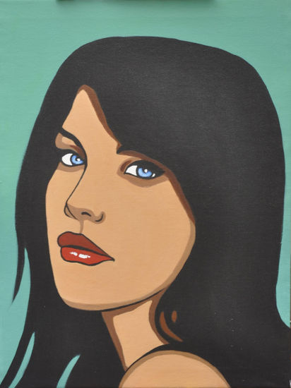 Liv Tyler Acrílico Lienzo Retrato