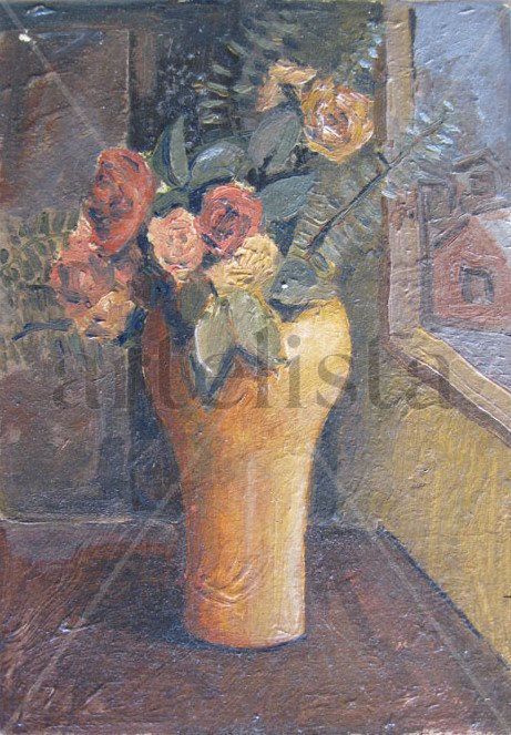 Jarron con flores