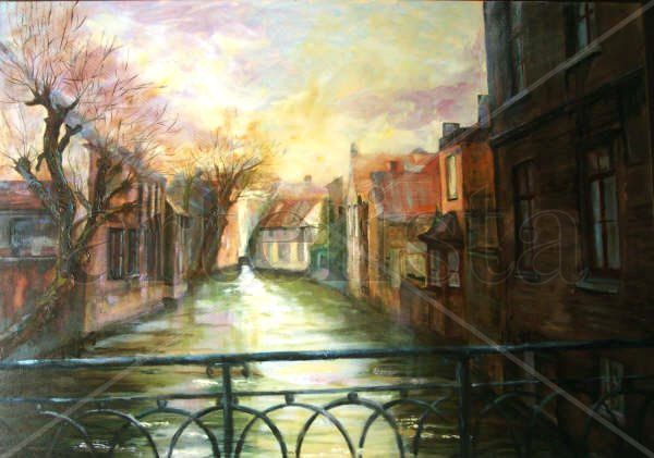 Brujas Oil Canvas Landscaping