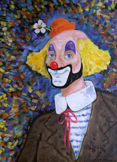 Cara de Payaso Oil Canvas Landscaping