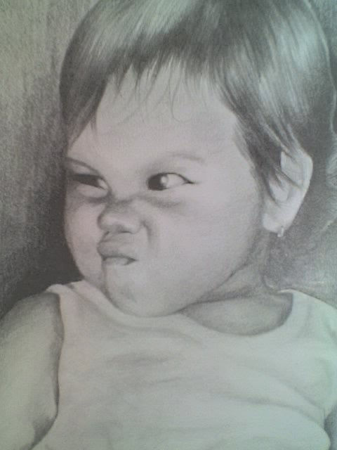 retrato niña
