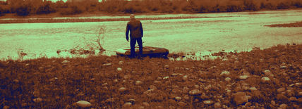 Cruzar el rio.