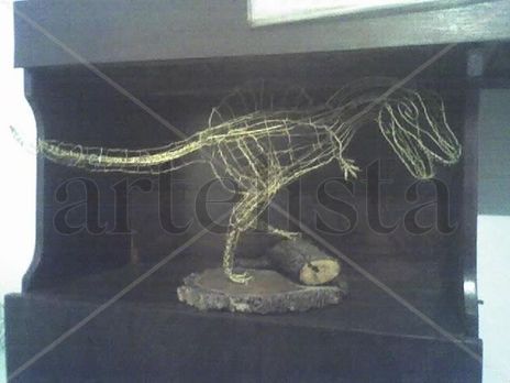 Spinosaurio en Alambre