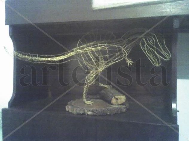 Spinosaurio en Alambre