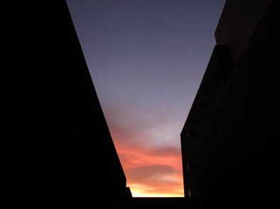Atardecer...