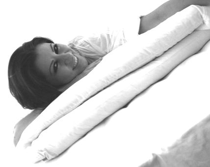 White pillows white...