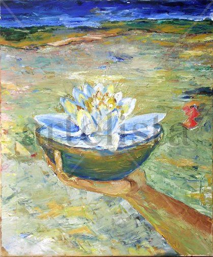 Ofrenda Inacabada Oil Canvas Landscaping