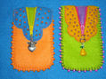 Fundas celular de fieltro
