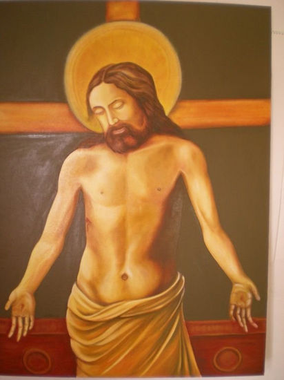 cristo reproducción Oil Canvas Figure Painting