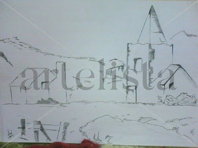 paisaje campestre medieval