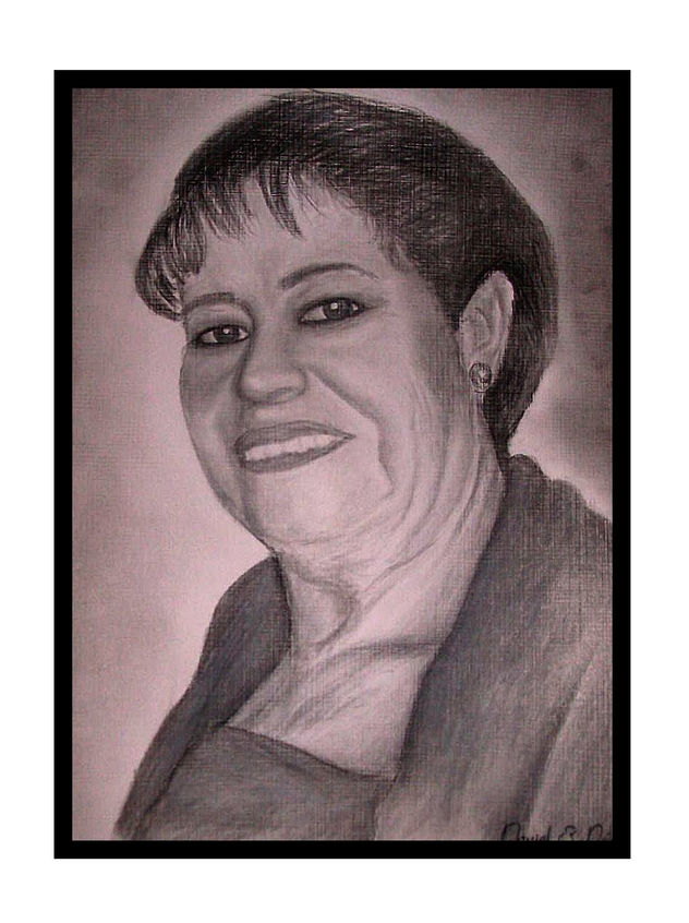 retrato a carbon