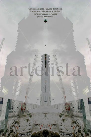 Desde la tierra al cielo con amor Architecture and Interiorism Black and White (Digital)