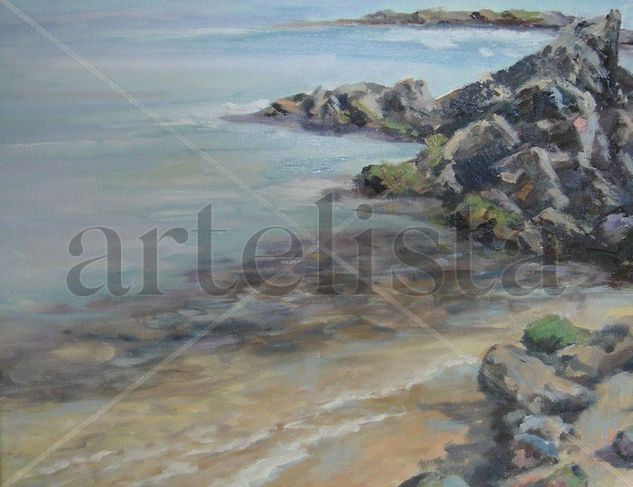 Playa Oil Canvas Marine Painting