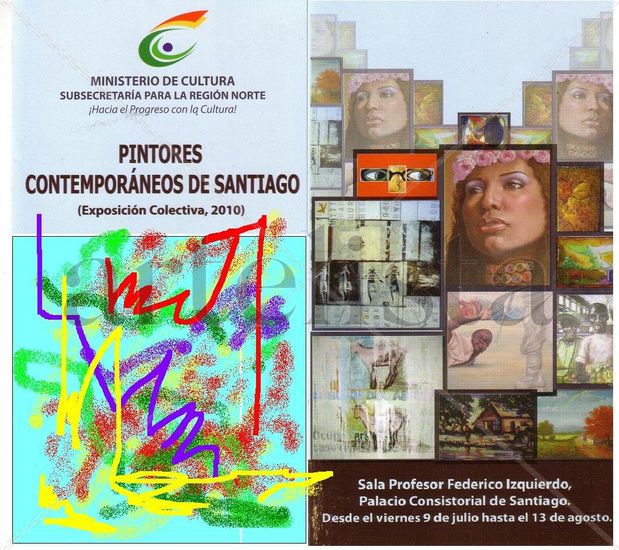 pintores contemporaneos de santiago de los caballeros Rep.Dom. 