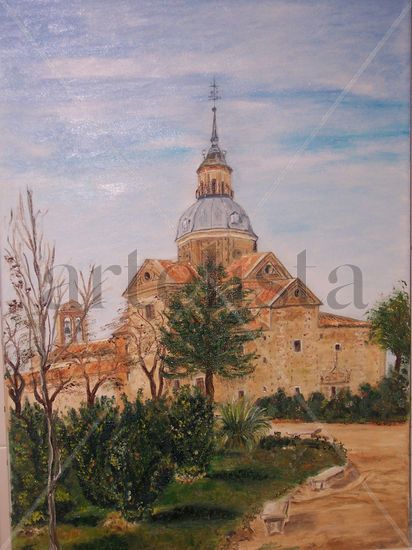 ermita parte e atras Oil Canvas Landscaping