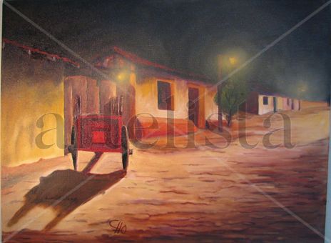 Anochecer en el Barrio