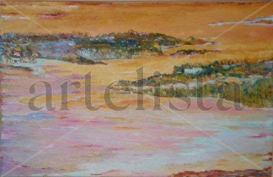 Marismas Oil Canvas Landscaping