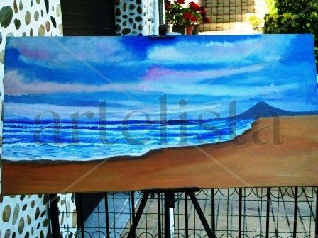 moledo Acrylic Canvas Marine Painting