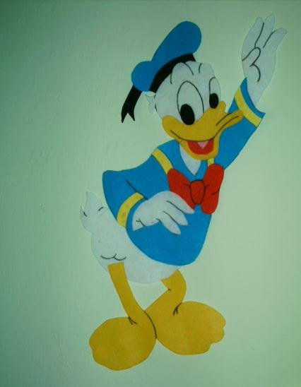 POSTER FIELTRO PATO DONALD 