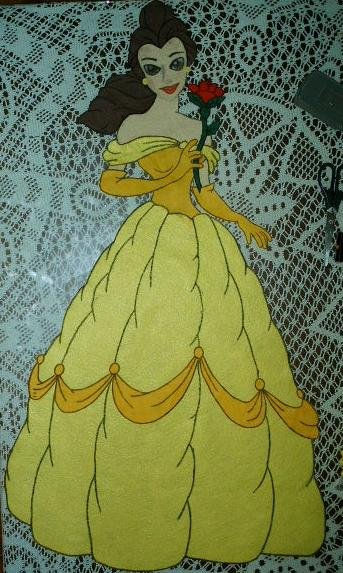 POSTER FIELTRO BELLA (PRINCESA DISNEY)