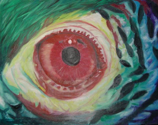 ojo Acrylic Canvas