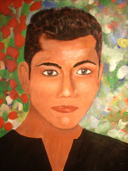 Iñaki Acrylic Canvas Portrait