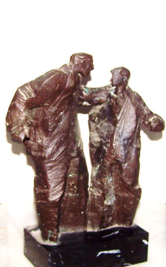 Amigotes Bronce Figurativa