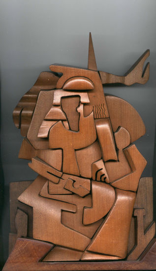 " FIGURA " Wood Abstract