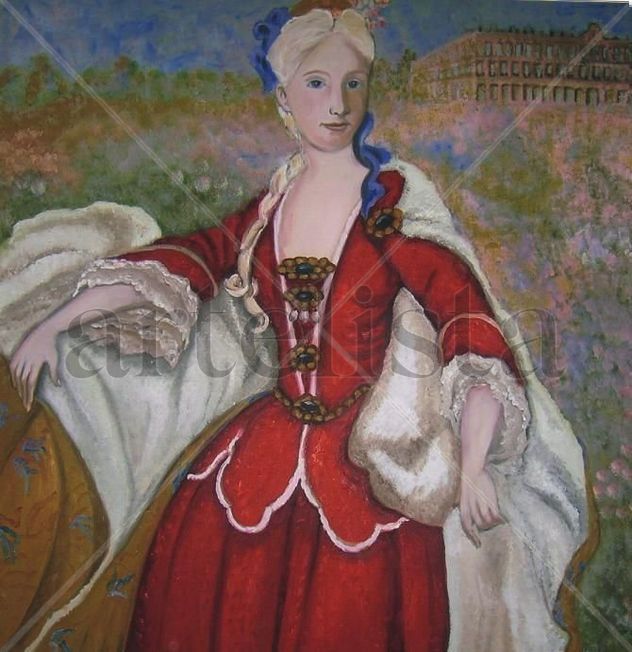 Isabel de Farnesio en la granja