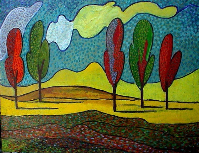 PAISAJE DE ENSUEÑO Oil Canvas Landscaping