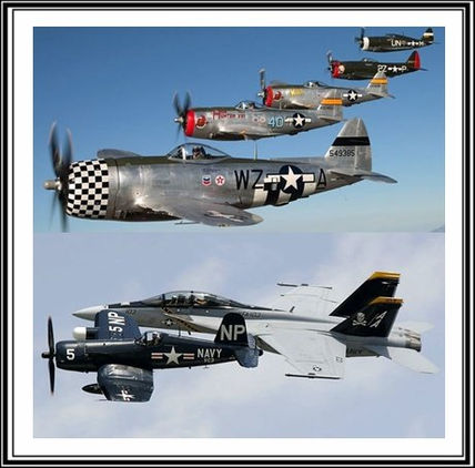 Collage aviones...