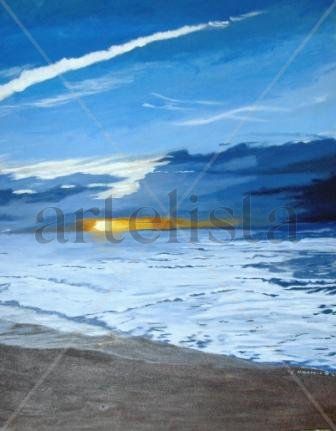 SOL POR NO MAR Oil Canvas Landscaping