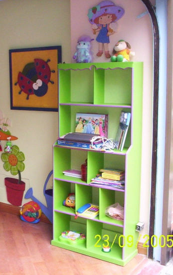 Muñequero Biblioteca Decoration Wooden objects and furniture