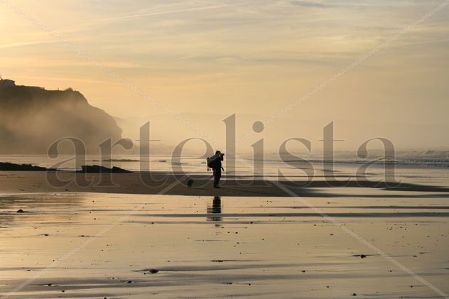 Foto al atardecer