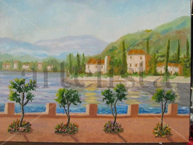 desde la costanera Oil Canvas Landscaping