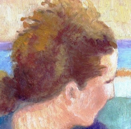 Detalle "De perfil" Oil Canvas Landscaping