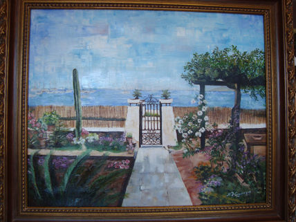 Vista del mar menor...
