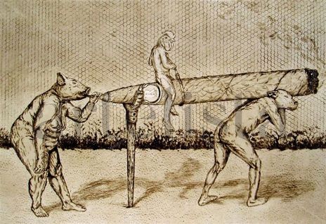 El acto de la boquilla